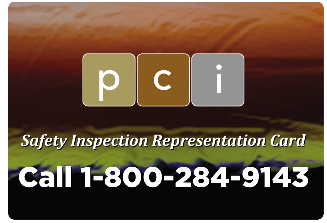 Call PCI Safety 18002849143